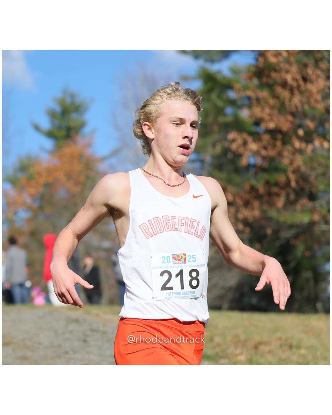 Henry Scannell, Bellows Free Academy-Fairfax, P203, 19:03.72 - New England Cross Country State Championship - Thetford Vt - November 8, 2025 File: ./dir-2-Boys-Championship/251108-2025-New England-Cross-Country-Championships-Thetford-VT-512-296A8642.jpg Henry Scannell, Bellows Free Academy-Fairfax, P203, 19:03.72 - New England Cross Country State Championship - Thetford Vt - November 8, 202…